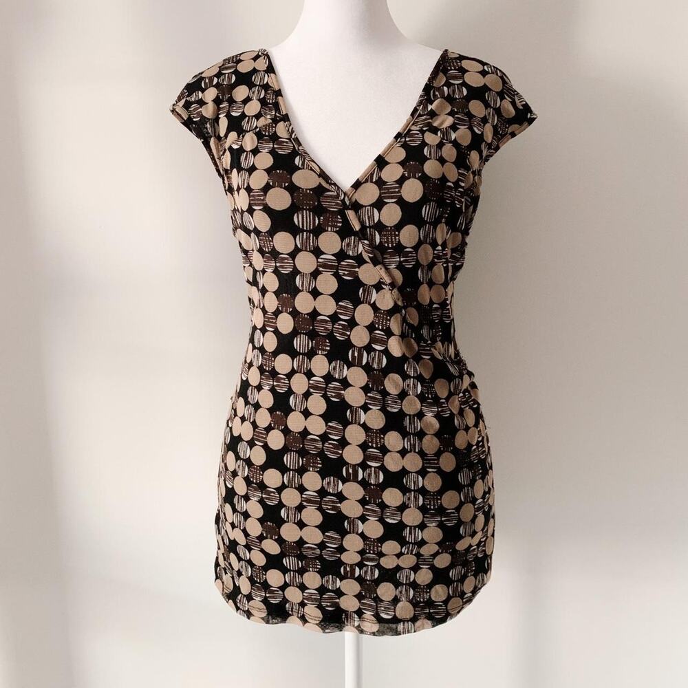 Y2K New York & Company Mesh Top Size L - Picture 2 of 5